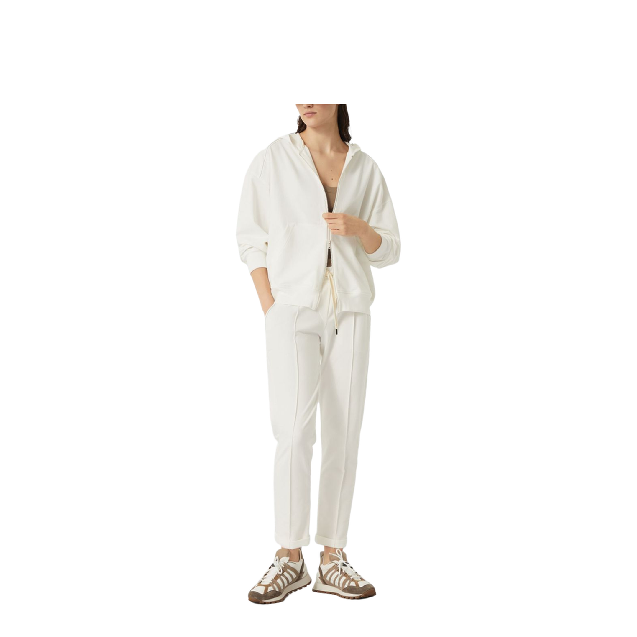 Women's Sweaters White - Image 3