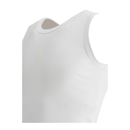Skull-Embroidered Tank Top - Image 4