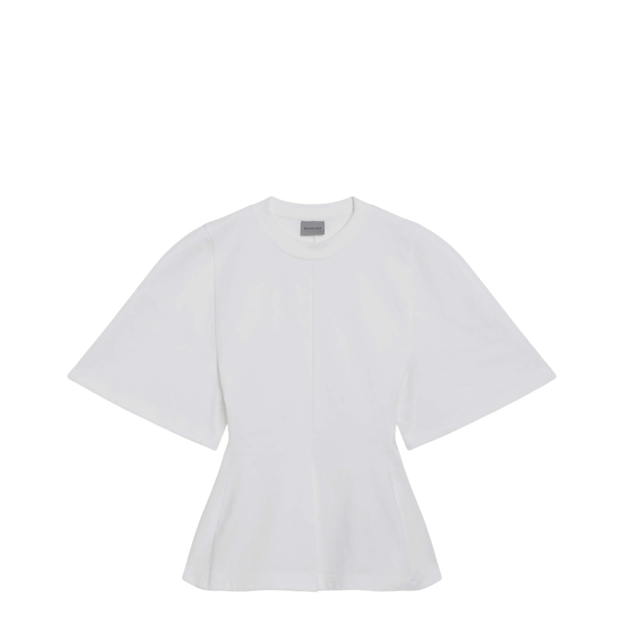 Shaped T-shirt in Heavy Cotton Jersey - Image 1
