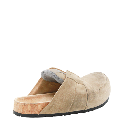 Dumbo Sabot in Distressed Suede Calfskin - Image 5