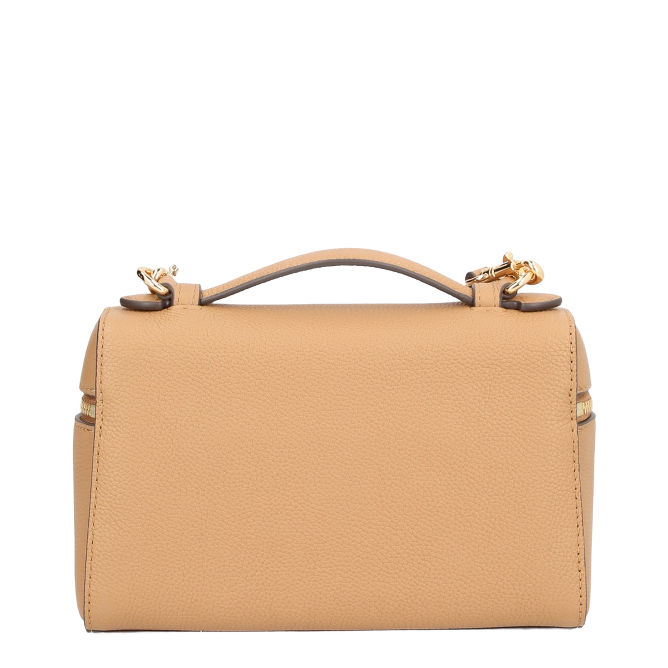 Romy Slim Mini Bag With Beige Leather Top - Image 2