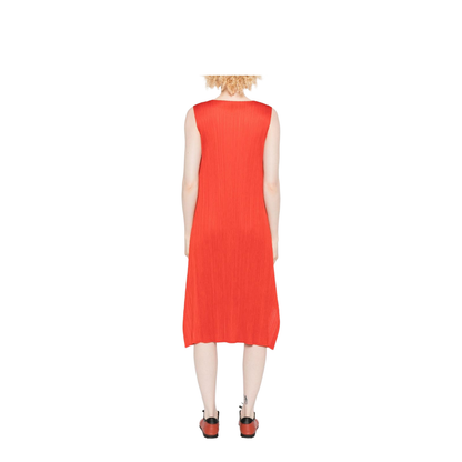 Pleated Midi Dress - Image 4