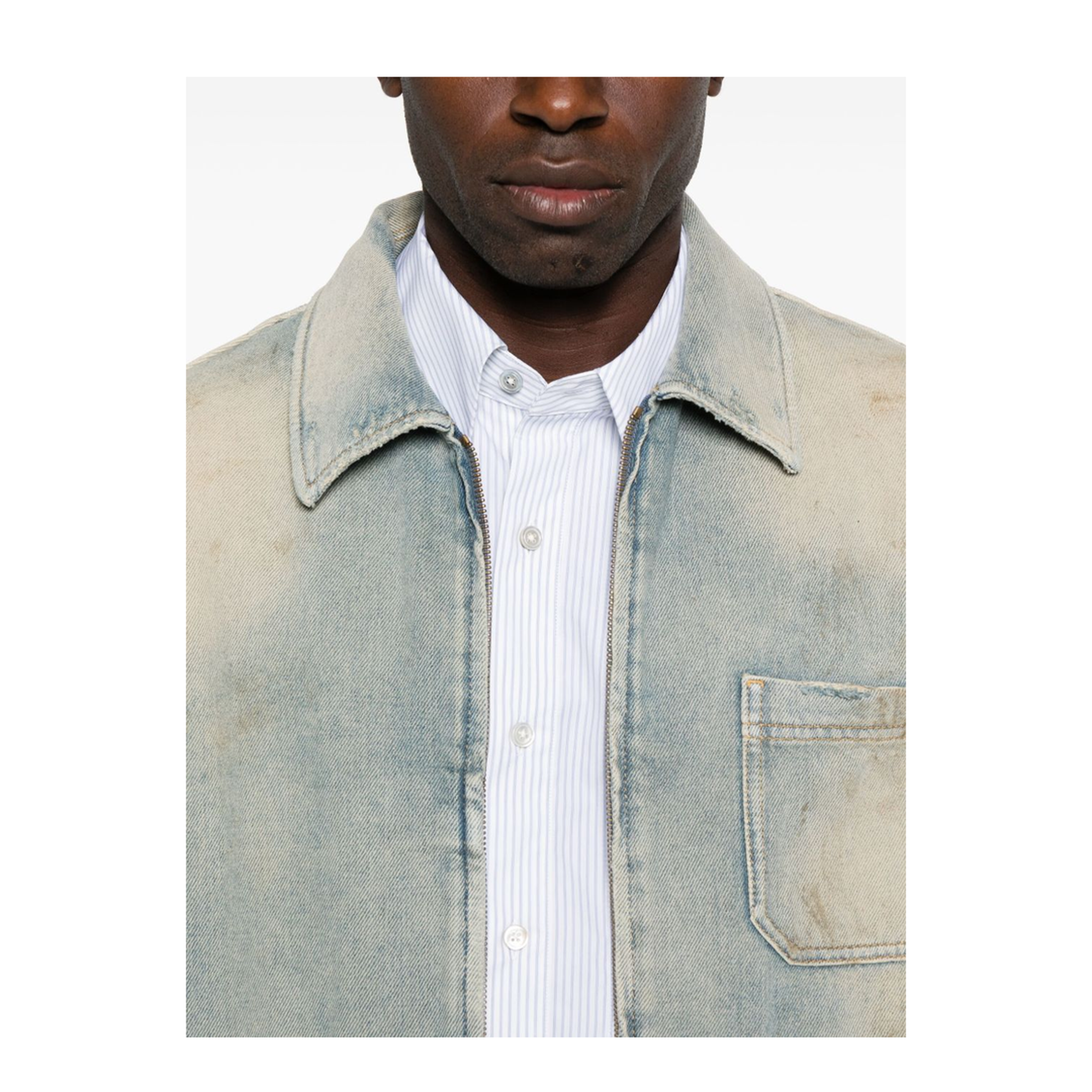 Denim Cotton Jacket - Image 2