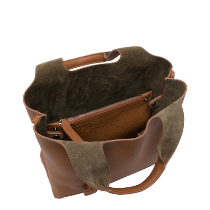 Mini leather tote - Image 2