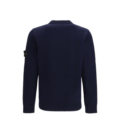 Sweater Crewneck With Logo Patch - Image 2