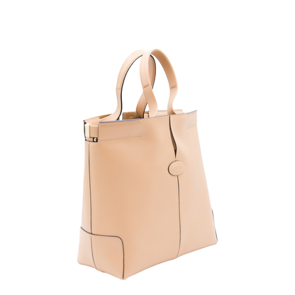Di Bag Folio Small Calfskin Bag - Cammello - Image 4