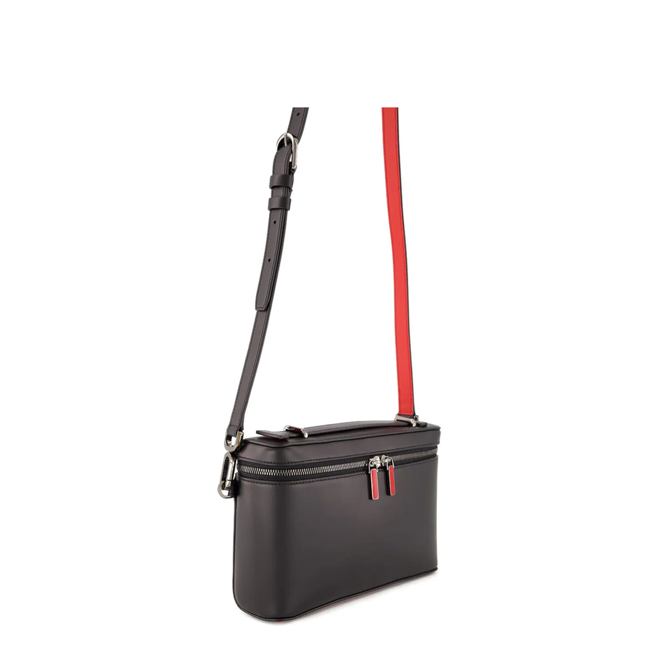 Kypipouch Leather Crossbody Bag Black - Image 3