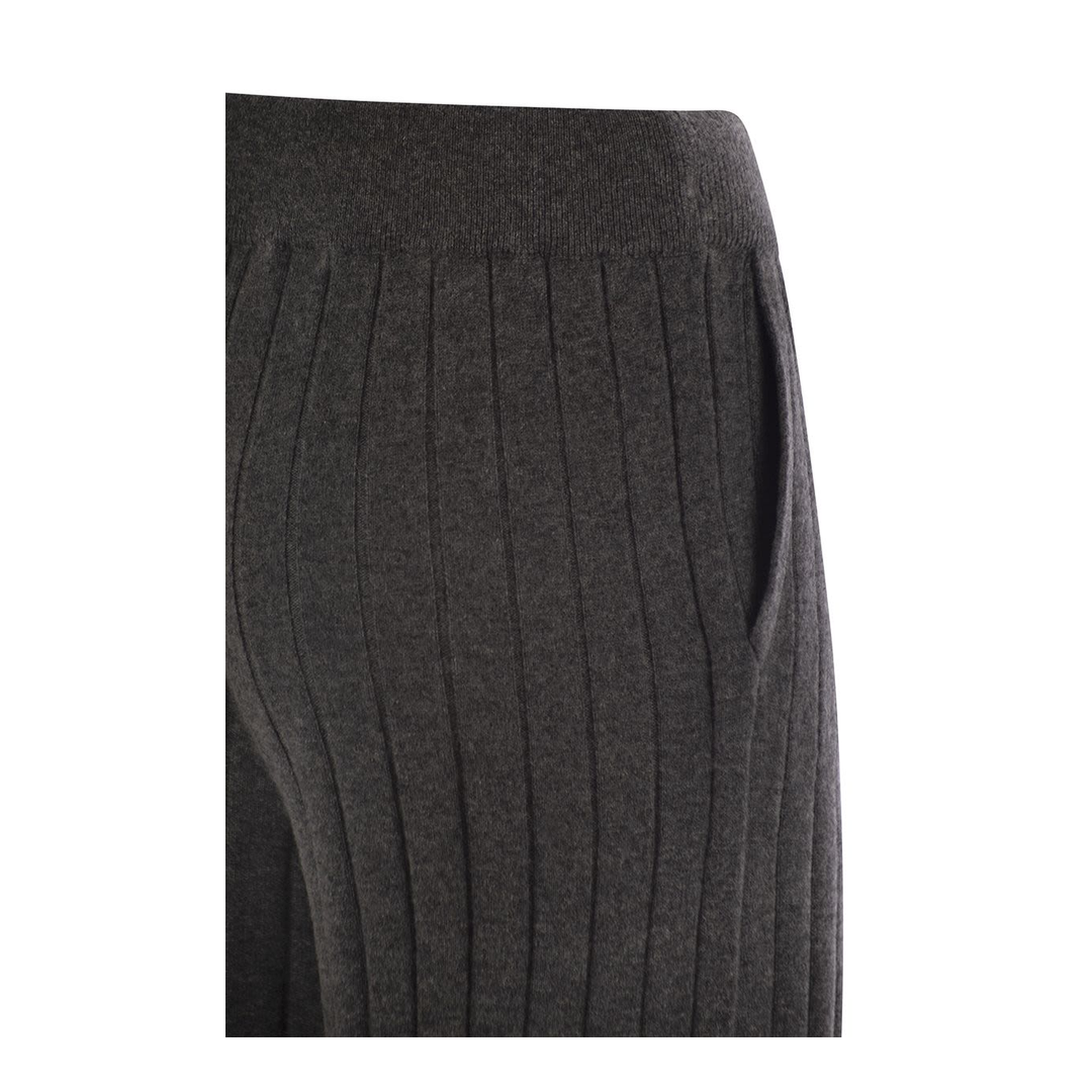Cashmere Knit Trousers - Image 3
