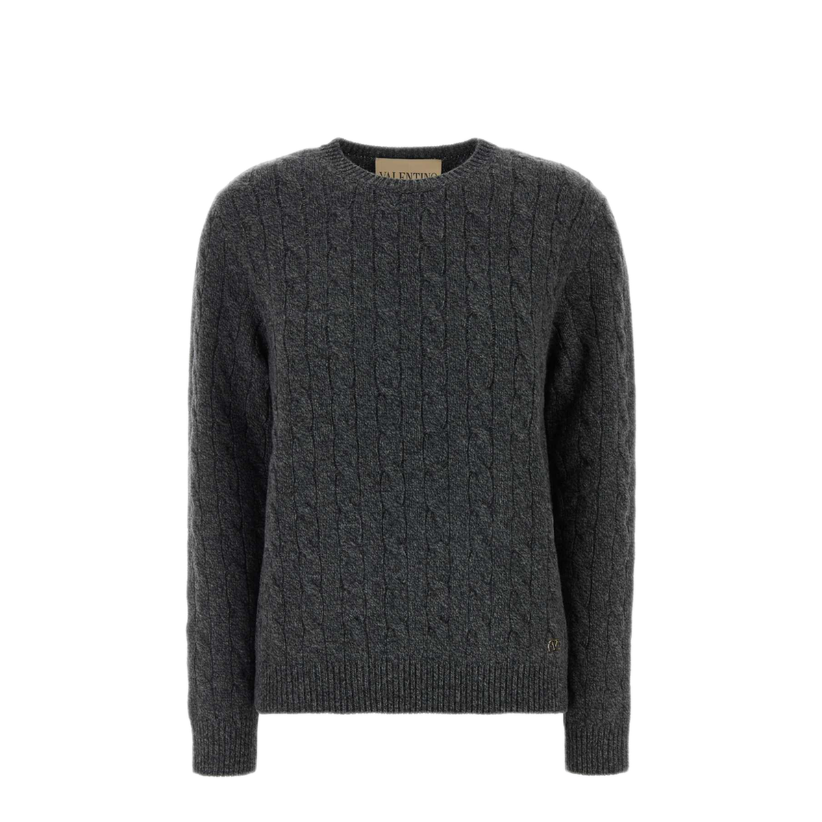 Dark Grey Wool Sweater - Image 1