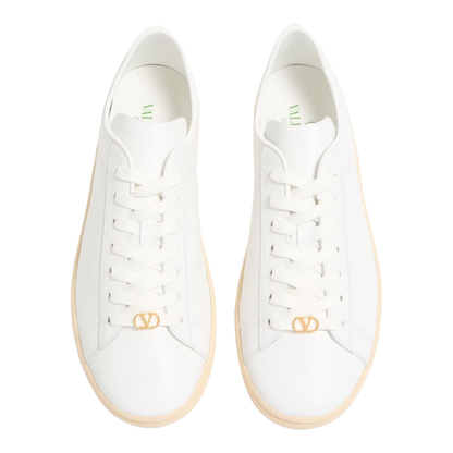 Royco Leather Sneakers - White - Image 6