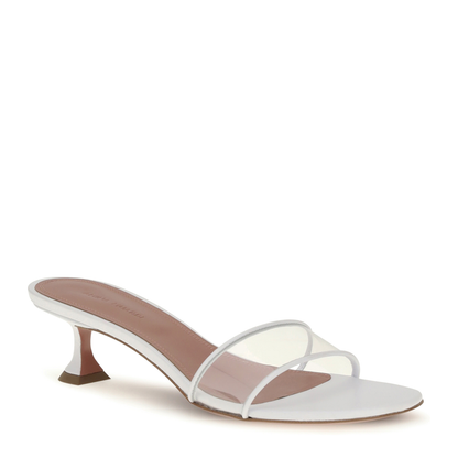 Andreea Glass Mule Sandals - Image 2