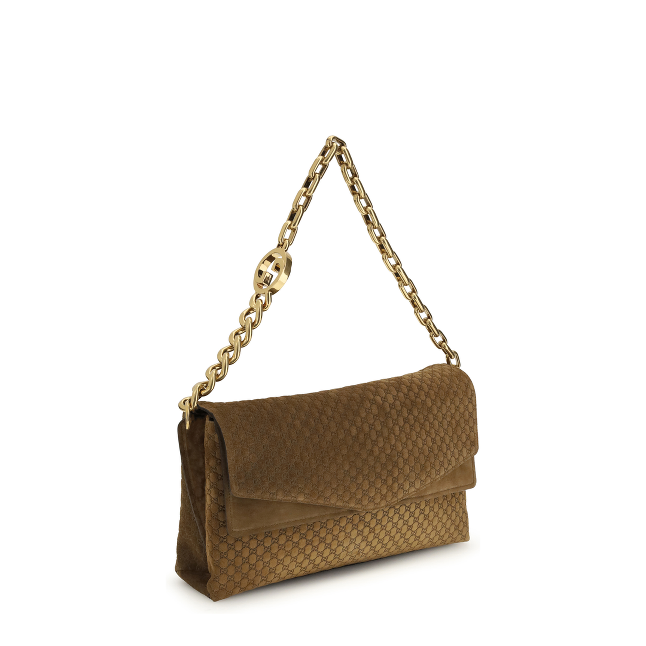 Large Suede Shoulder Bag - Image 2