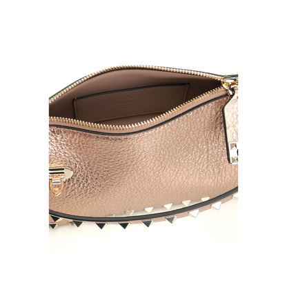 SMALL SHOULDER BAG | ROCKSTUD | VIT.ST.ALCE LAMINATO UNLINED/PLAT.STUDS - Image 4