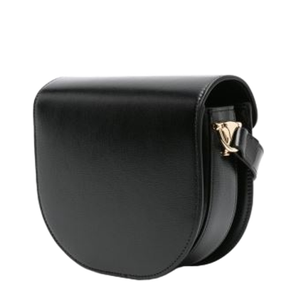 Horsebit 1955 Small Leather Soft Shoulder Bag - Black - Image 4