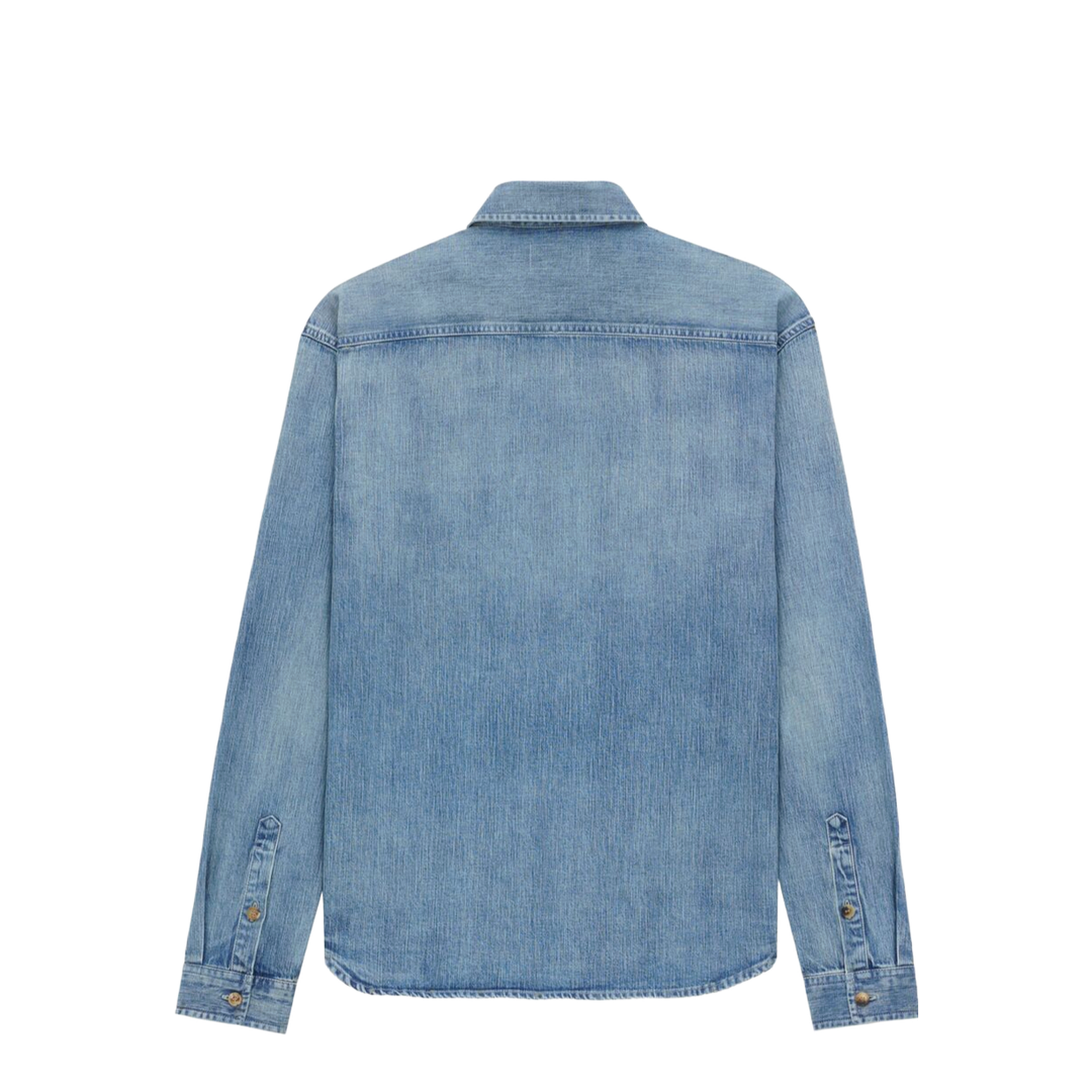 Cassandra Shirt in Day Blue Denim - Image 3