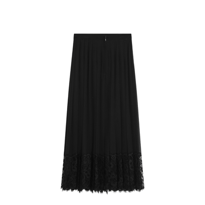Longuette Skirt with Lace - Image 2