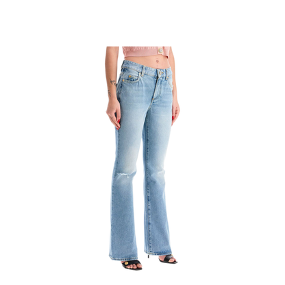 Light Blue Cotton Jeans - Image 2