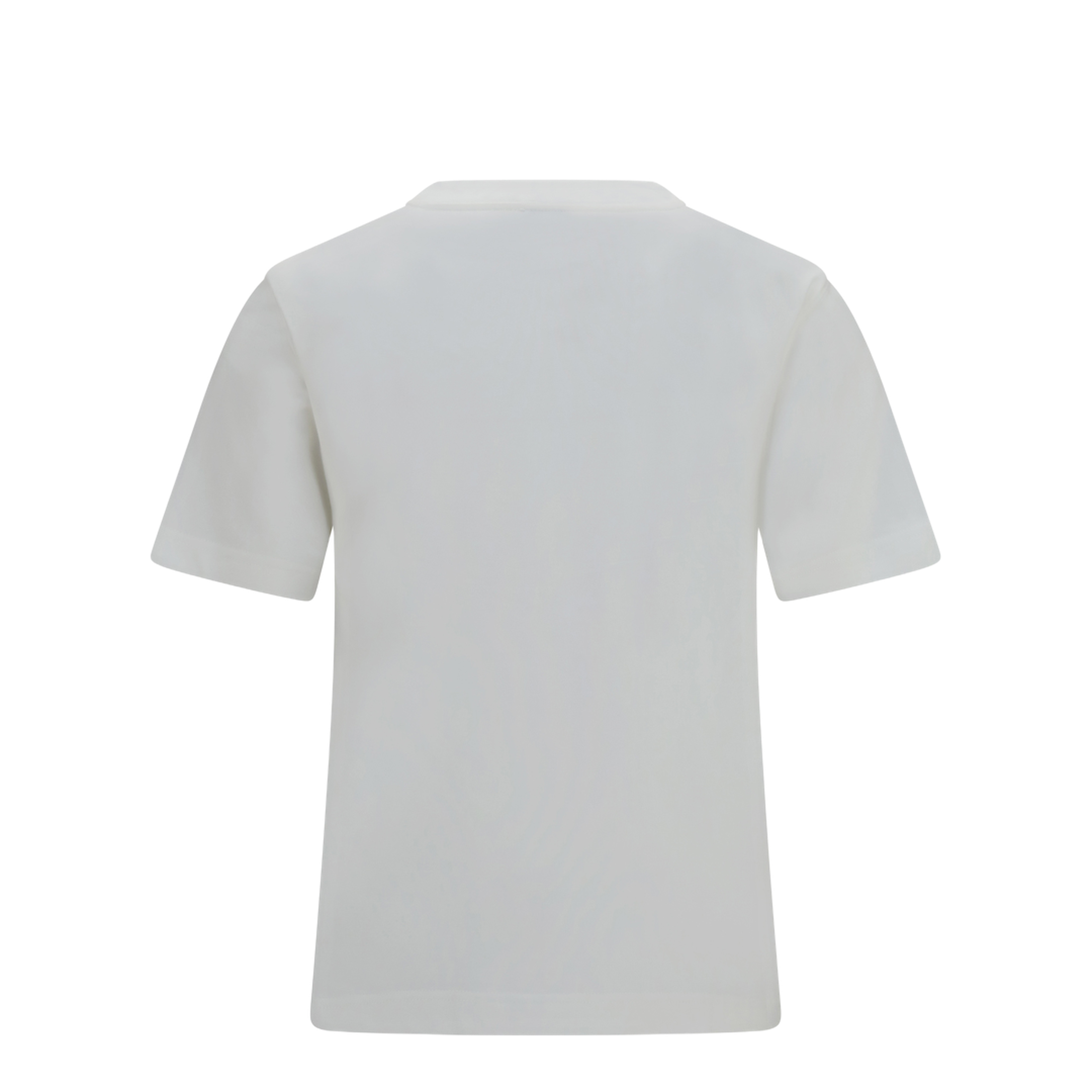 Knight Stamp Check Cotton T-Shirt - Image 2