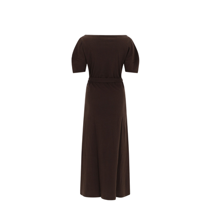 Cotton And Linen Midi Dress - Image 3