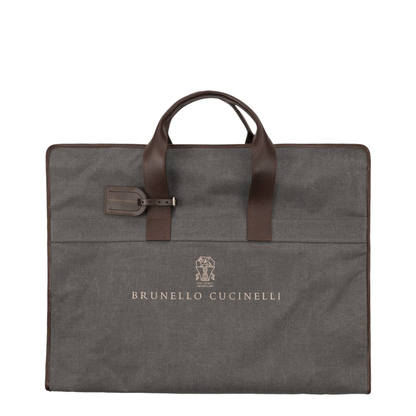 Leather Trimming Suit Carrier - Image 1