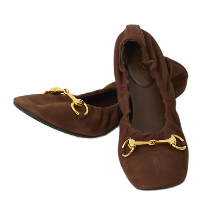 Prima Ballerina Flat in Suede - Image 5