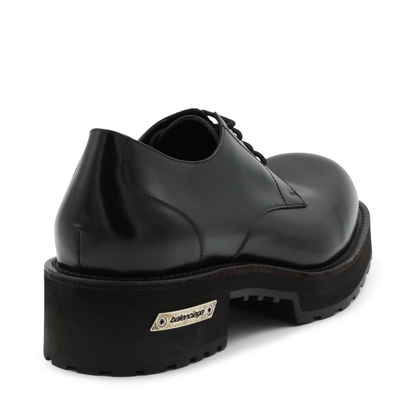 Denom Derby Shoes in Calfskin Leather - Image 5