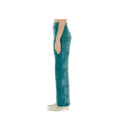 Wide Leg Pants Green - Image 4