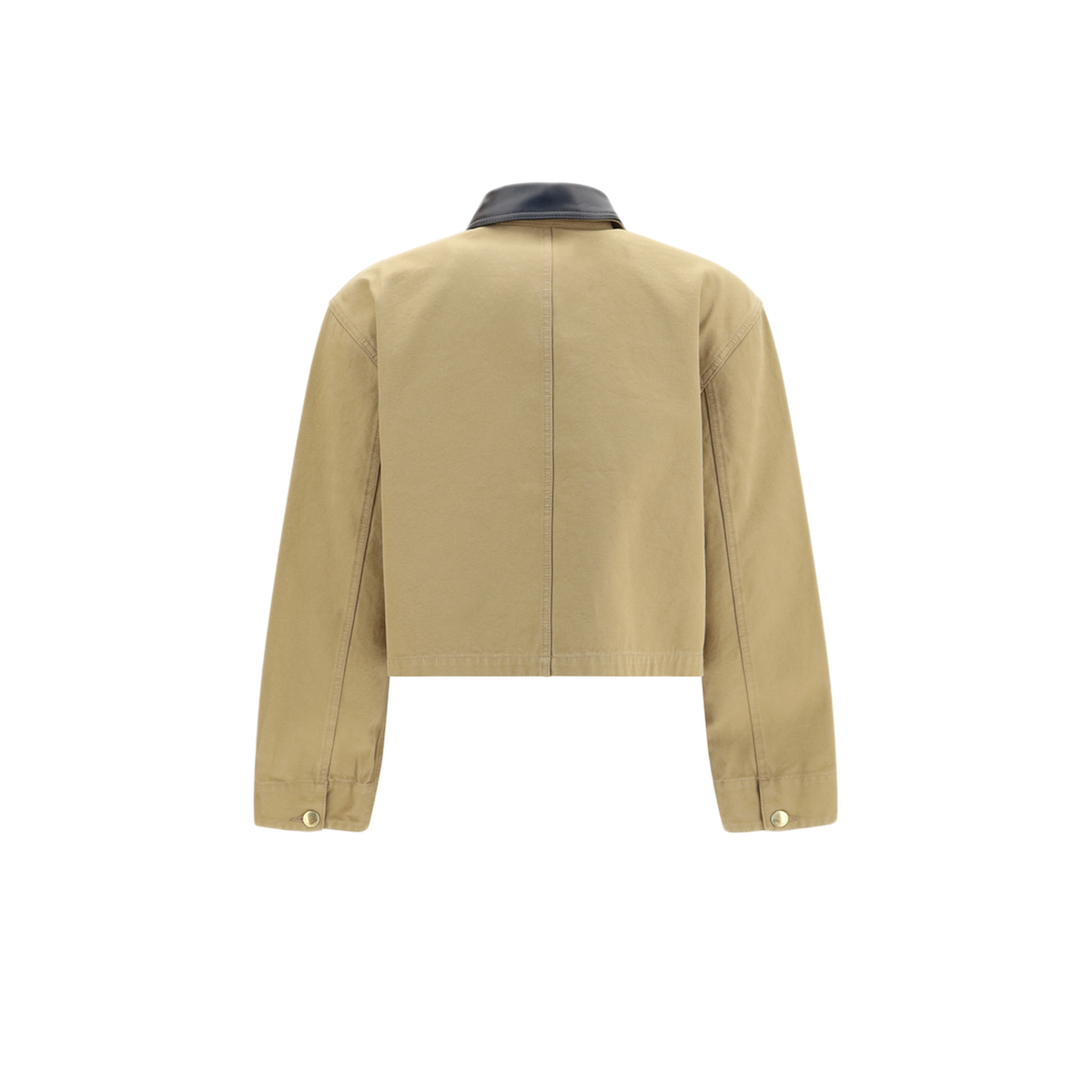 Heavy Cotton Cropped Jacket - Image 2