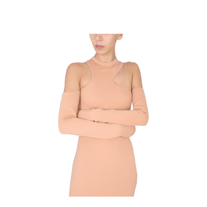 Asymmetric Mini Dress - Image 2