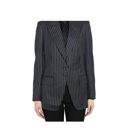 Single Breasted Wool Flannel Jacket - Image 3