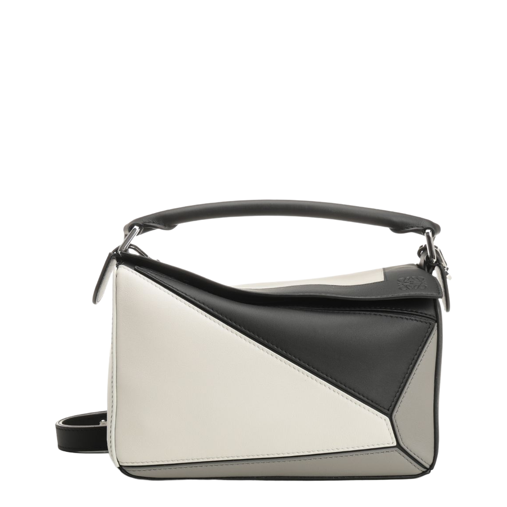 Small Puzzle Bag in Nappa Calfskin Multicolor - Image 1