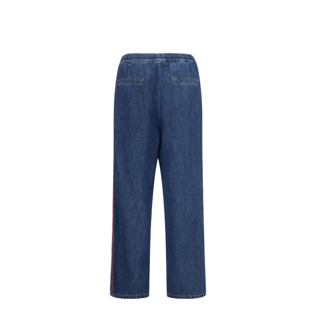 Lightweight Wide Leg Denim Pants - Image 2
