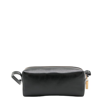 Kye Mini Calf Leather Crossbody - Black - Image 5