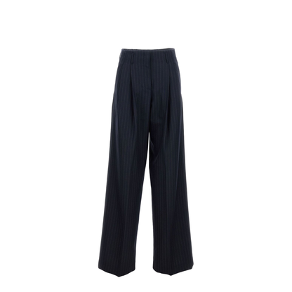 Pinstriped Trousers - Image 1