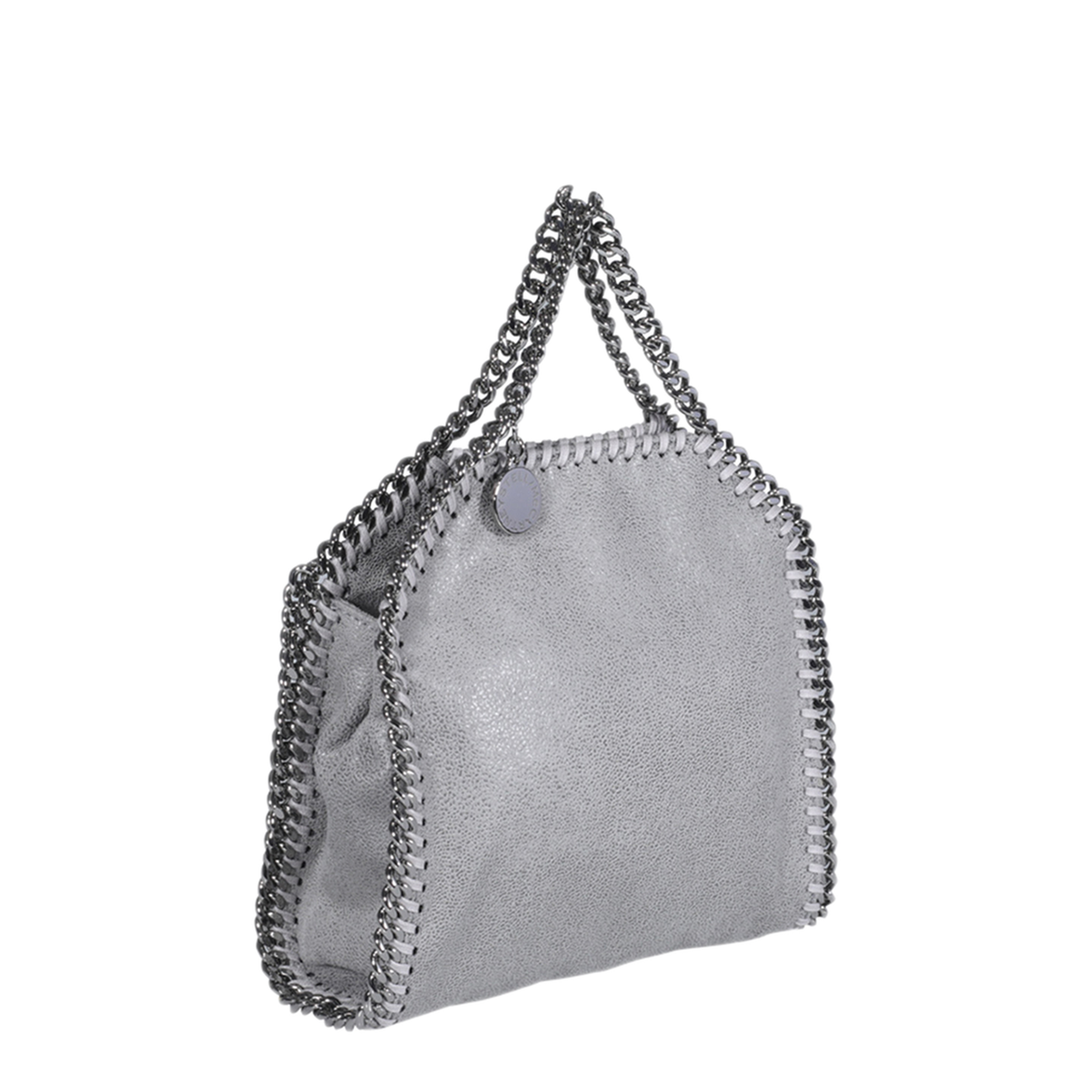 Falabella Tiny Polyester Tote - Light Grey - Image 2