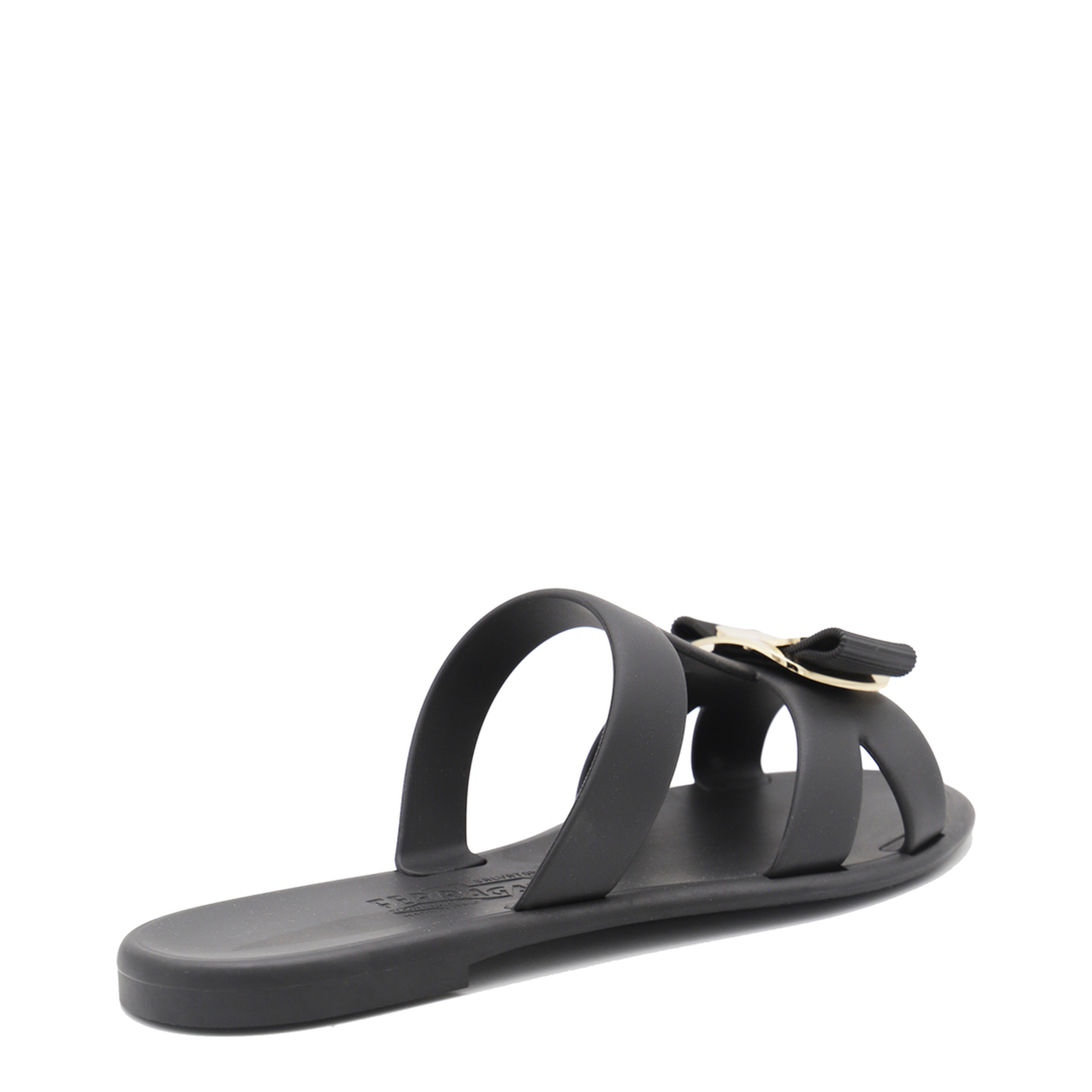 Black Leather Flats - Image 3