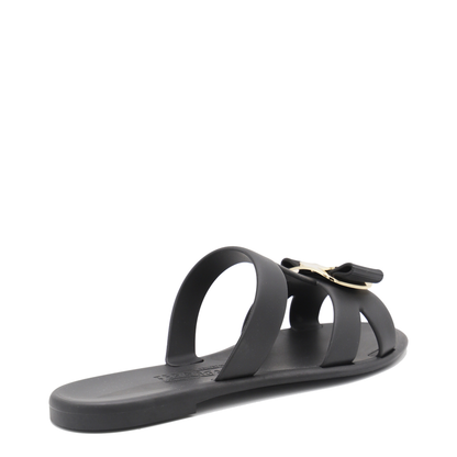 Black Leather Flats - Image 3