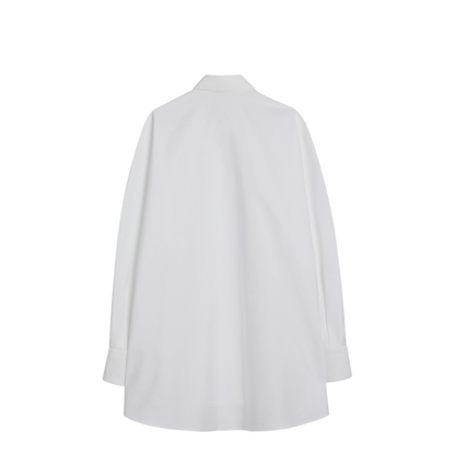 White Cotton Shirt - Image 2