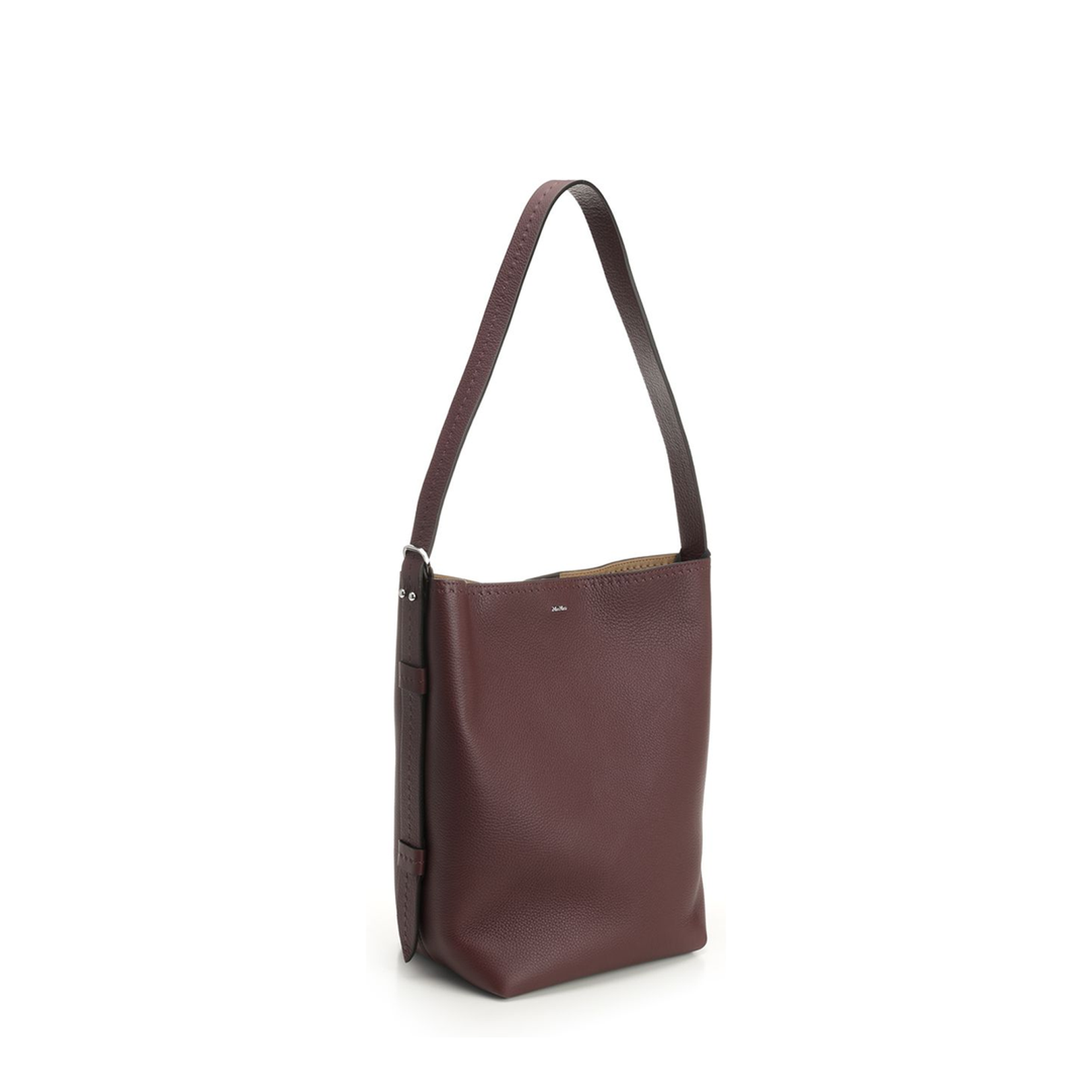 Archetipo Medium Shoulder Bag Leather Brown - Image 2