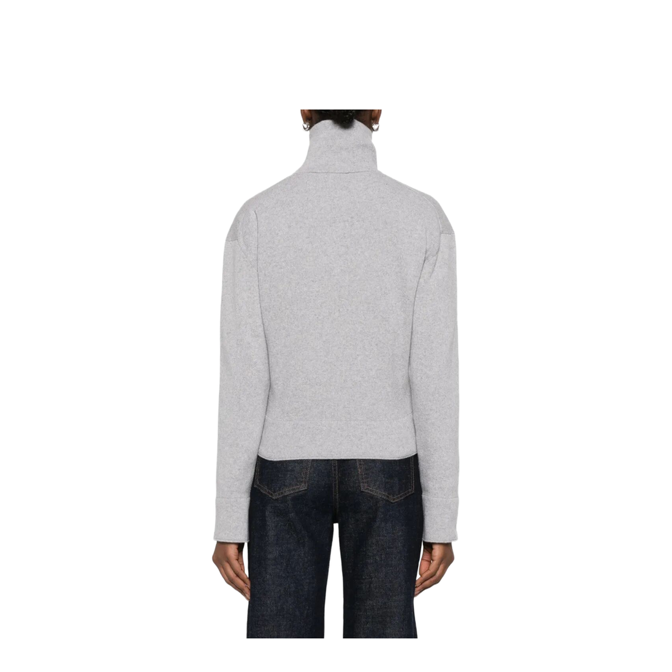 Half-Zip Milano Wool Blend Jumper - Image 3