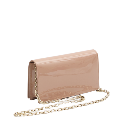 Bettina Clutch Leather Blush - Image 2