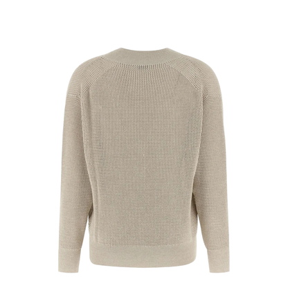 Openwork V-Neck Sweater - Image 2