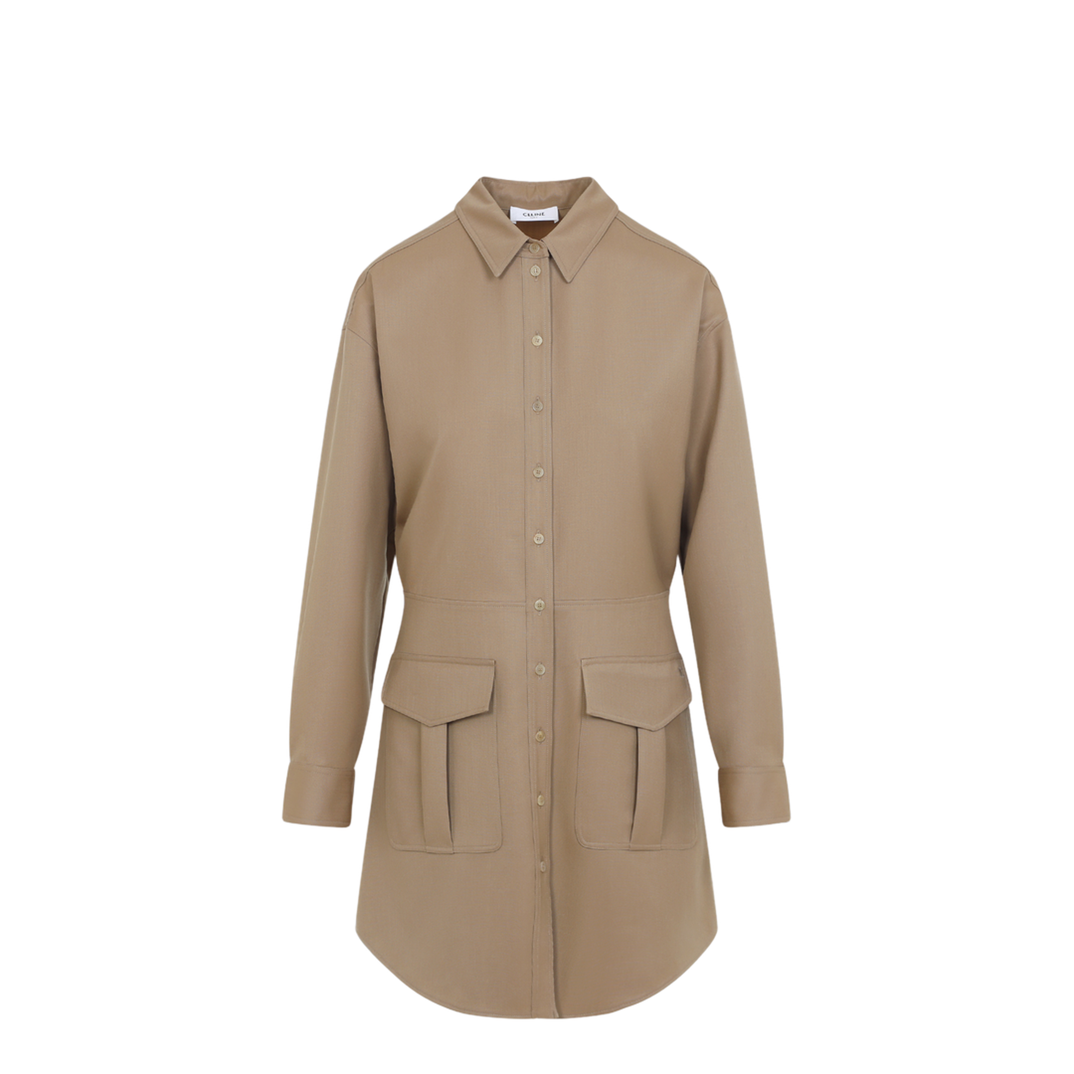 Wool Mini Dress - Image 3