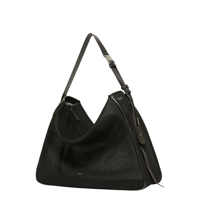 Kippnet Extra-Large Technical Mesh Handbag - Black - Image 1