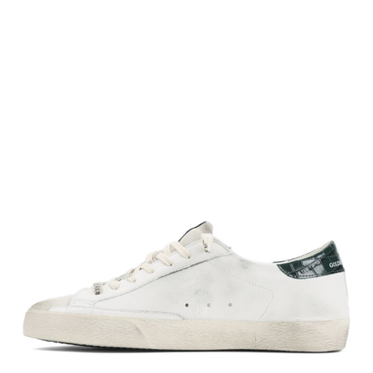 Super Star Nappa Upper Suede Toe and Tongue Leather Star Printed Leather Heel - Image 4