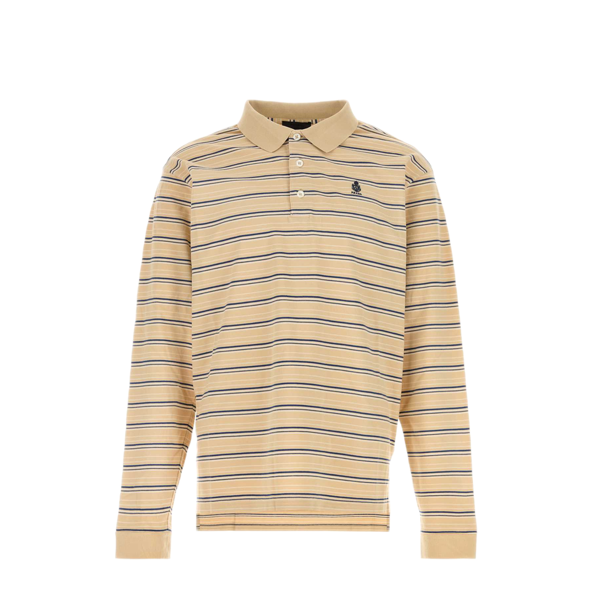 Striped Piqué Polo - Image 1
