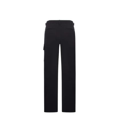 Black Gabardine Trousers - Image 2