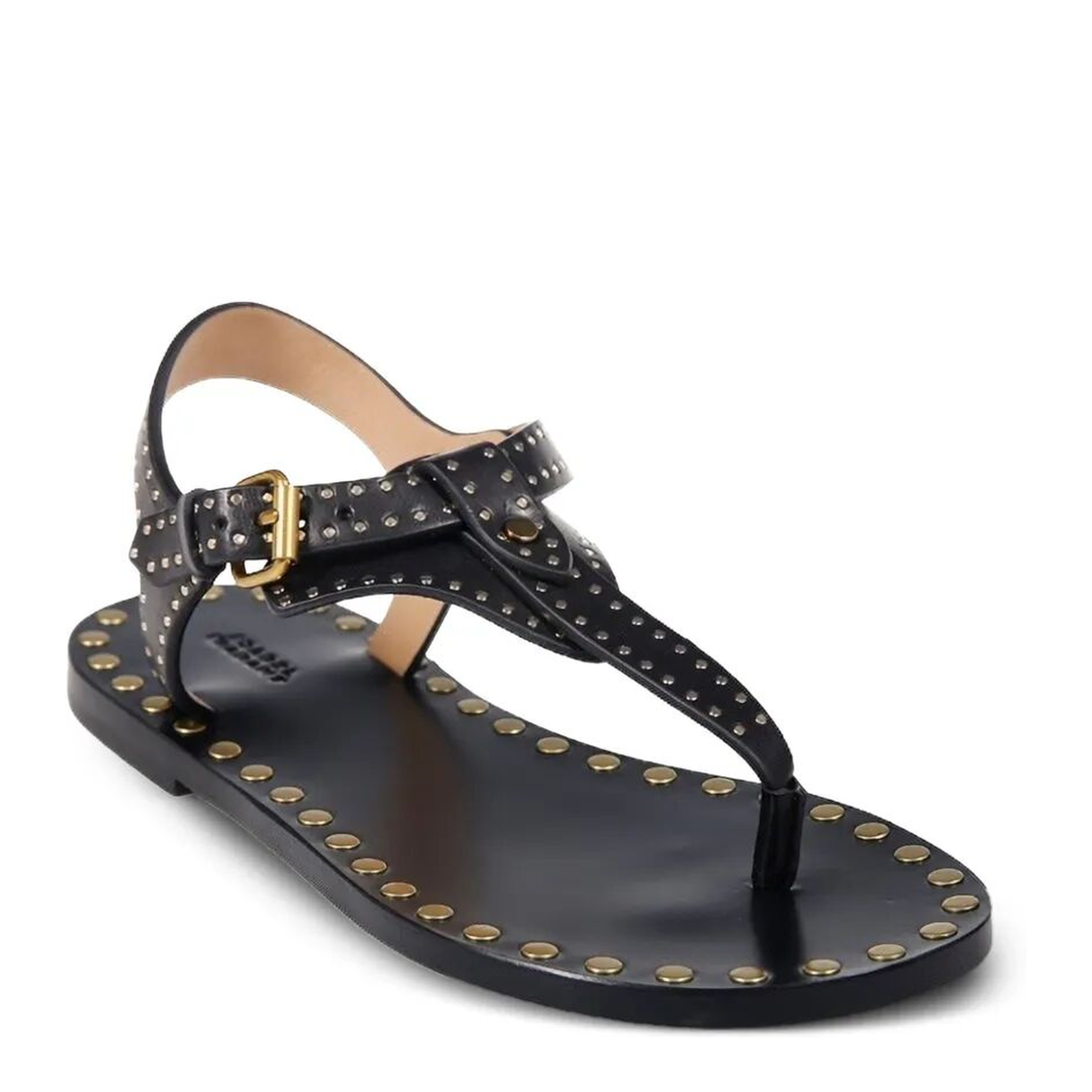 Joonya Studded Flat Sandals - Image 2