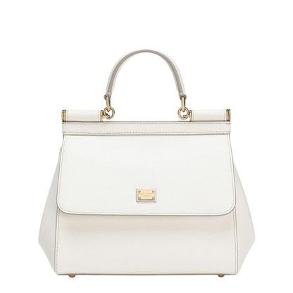 Small Sicily Handbag in Dauphine Calfskin - Image 1