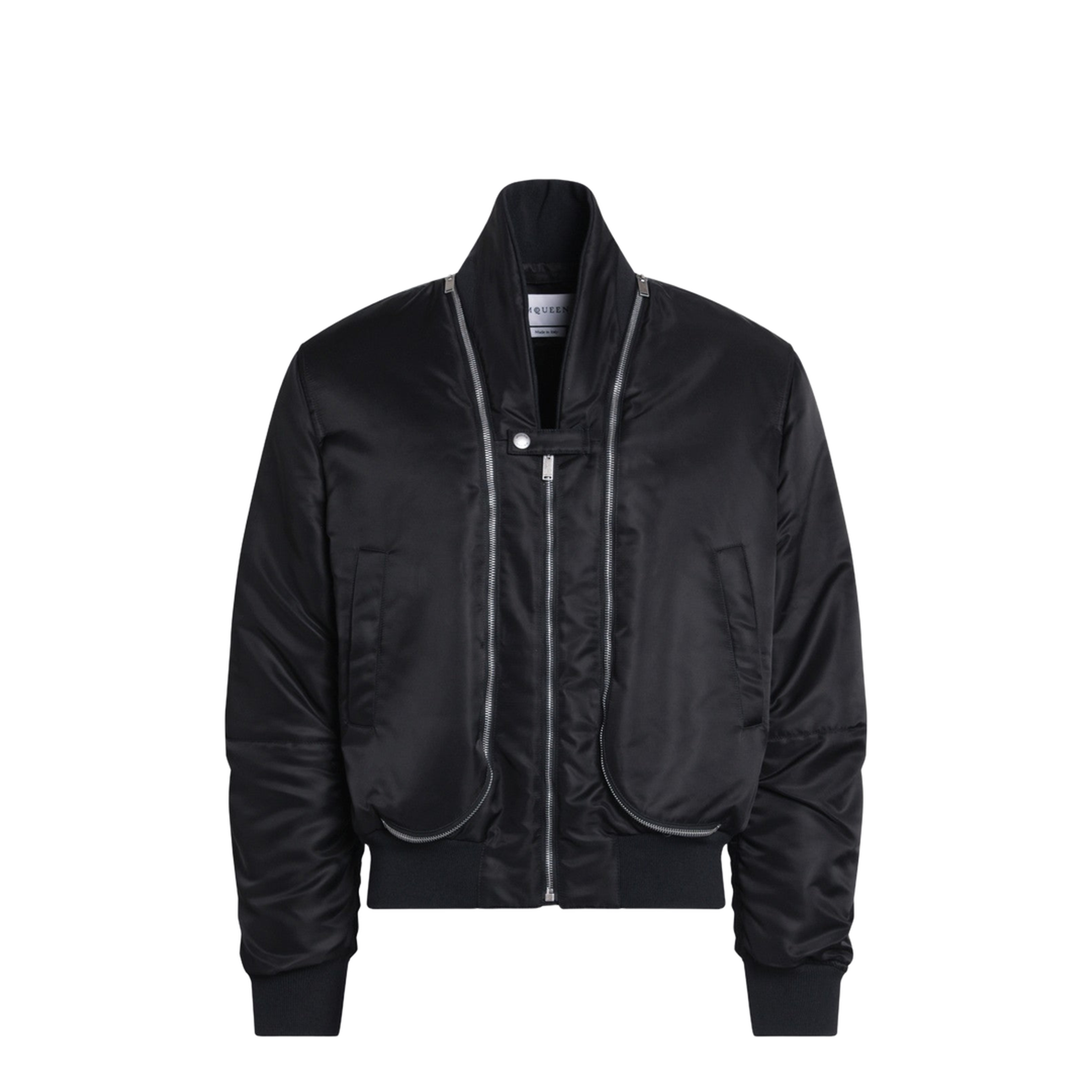Double-Zip Bomber Jacket - Image 1